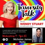 Wendy Stuart Presents TriVersity Talk! Wednesday, November 20th, 2024 7 PM ET With Featured Guest Nicholas James Reilly