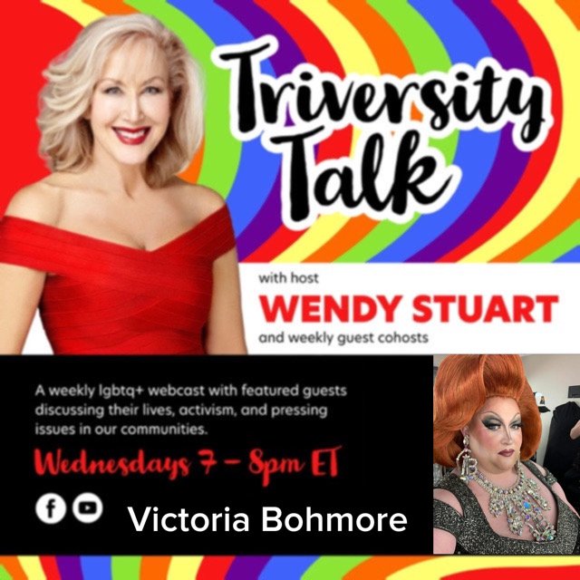 Wendy Stuart Presents TriVersity Talk! Wednesday, August 19th, 2026 7 PM ET With Featured Guest Victoria Bohmore Wendy Stuart Presents TriVersity Talk! Wednesday, August 19th, 2026 7 PM ET With Featured Guest Victoria Bohmore